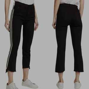 MOTHER Denim The Insider Crop Step Fray Guilty Racer